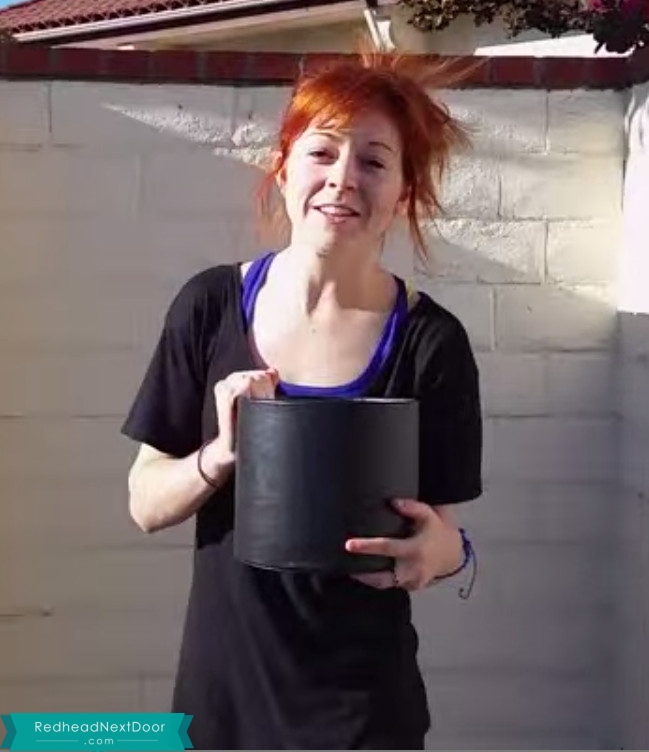 Lindsey Stirling Redhead ALS Ice Challenge