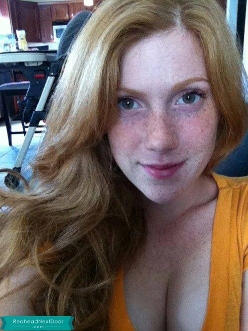 Ginger small tits