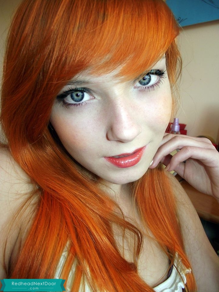 orange stunningly too redheadnextdoor than redhead door loading headed.