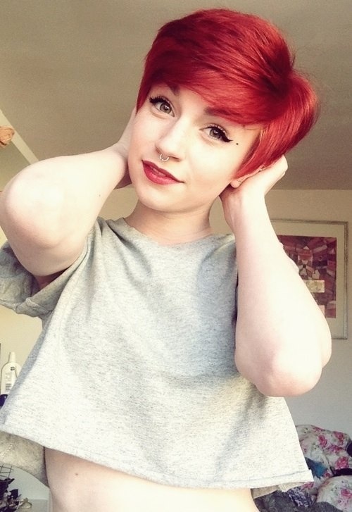 Redhead Short Hair