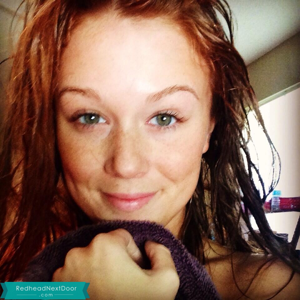 Sexy Leanna Decker Just Out Of The Shower Redhead Ne