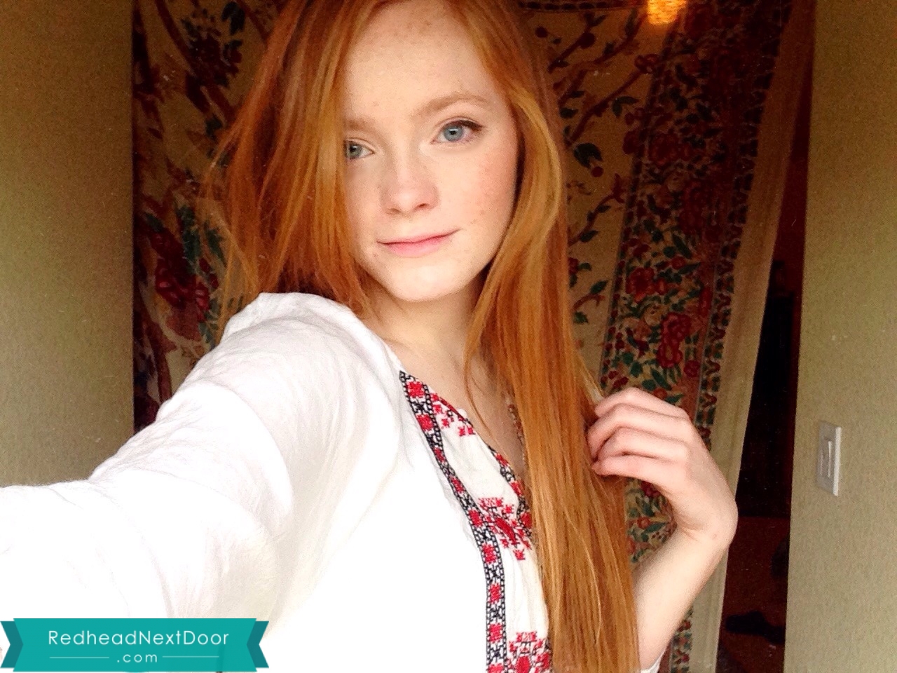 Cute Selfie Thank You For Sharing Redhead Next Door Photo Gallery