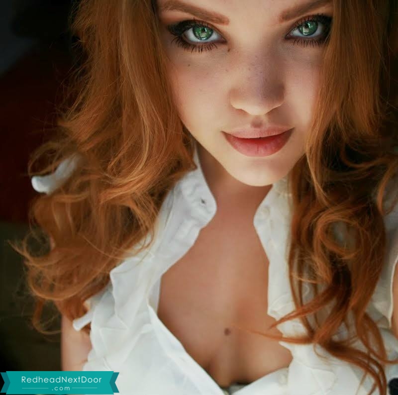 Red Hair And Green Eyes The Sexiest Alive Redhead Next Door Photo