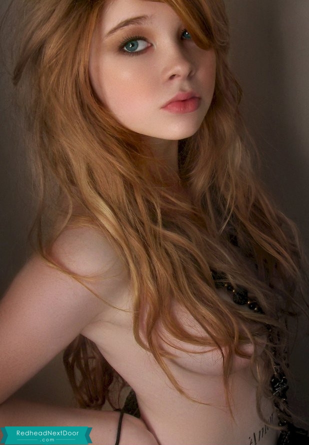 young and beautiful redhead